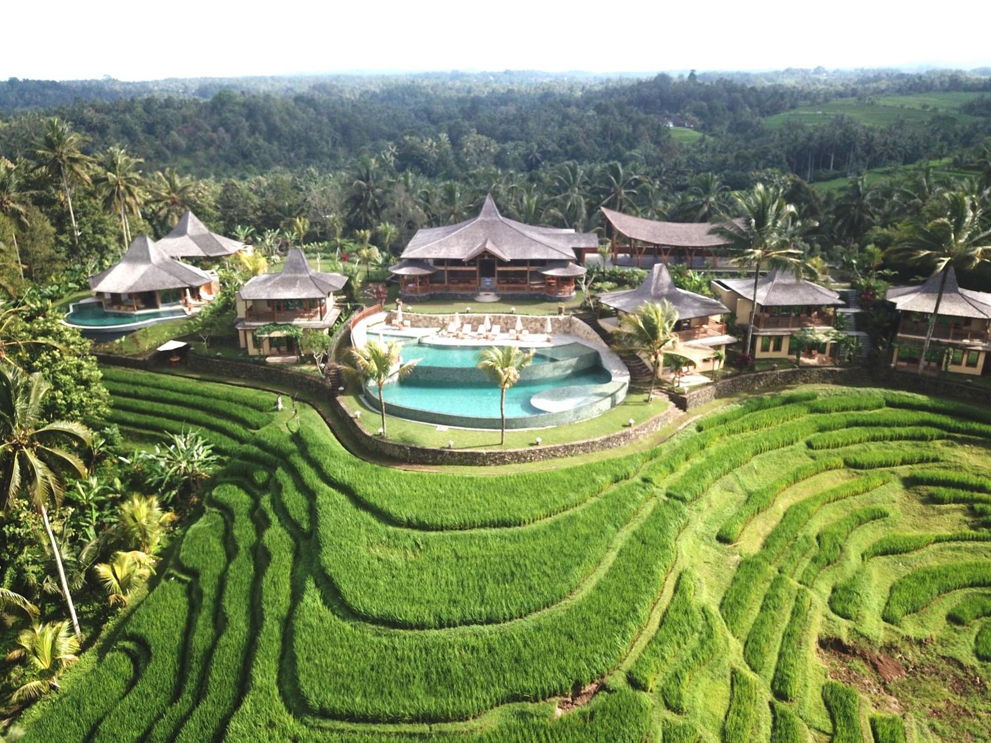 Puri Dajuma Terrace Eco Lodge & Spa Selemadeg  Exterior photo
